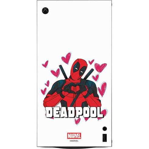 Marvel Deadpool Legacy Deadpool Love XBox Series X Digital Edition Console Skin